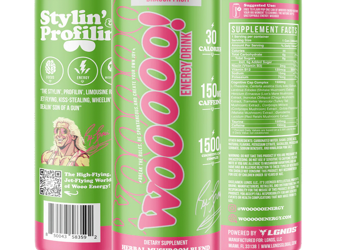 Mushroom energy drink